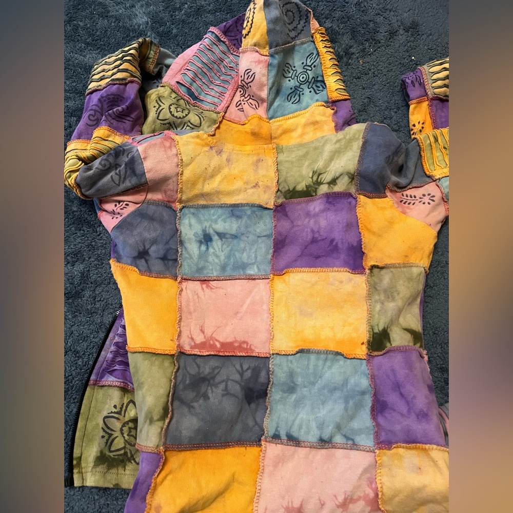 Boho patchwork jacket - Picture 2 of 4